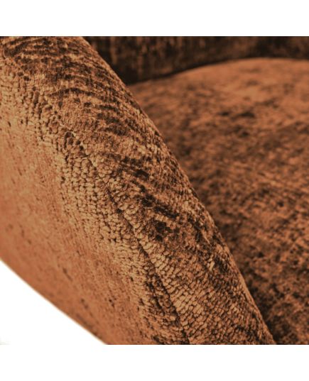 Кресло Teddy терракотовый шенилл, изображение 8