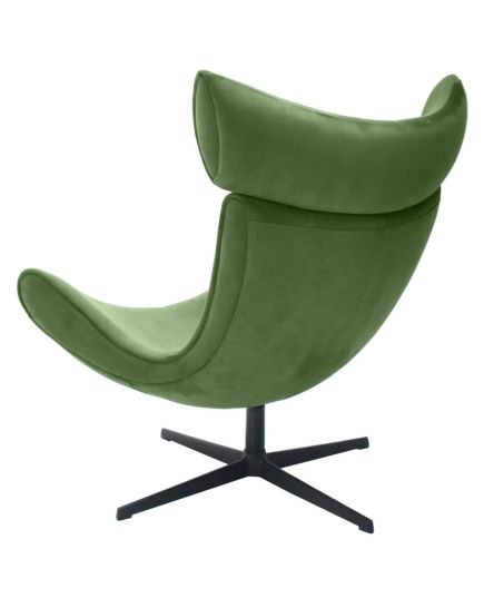 Кресло TORO зеленый, искусственная замша, изображение 6