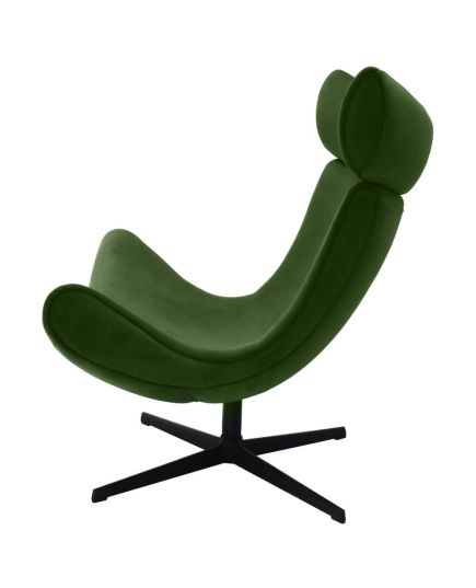 Кресло TORO зеленый, искусственная замша, изображение 5