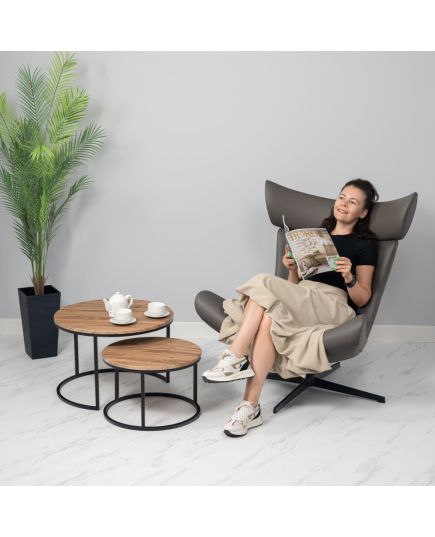 Кресло TORO зеленый, искусственная замша, изображение 14