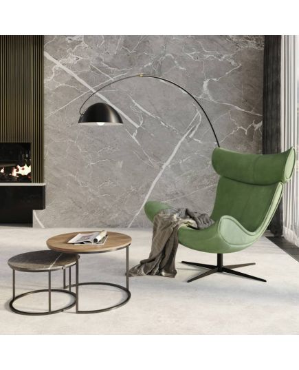 Кресло TORO зеленый, искусственная замша, изображение 2