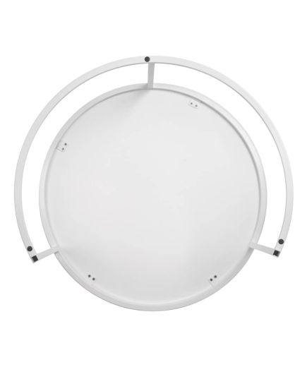 Набор кофейных столиков Tango бежевый мрамор с белыми ножками, 2шт, изображение 9