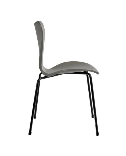 Стул Seven Style серый с чёрными ножками, изображение 2