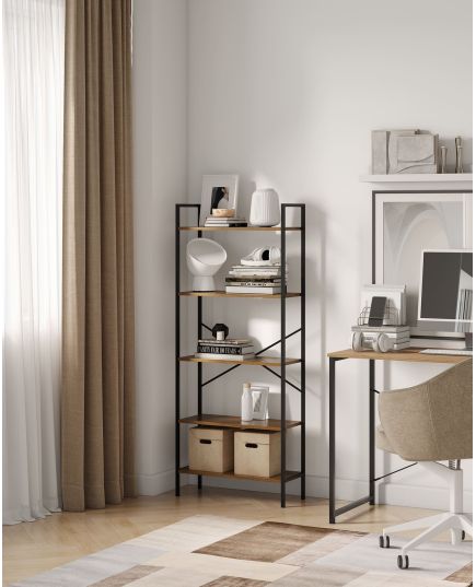 Стеллаж Leset Стилвуд 25 широкий, 5 полок 4687207095464, изображение 9