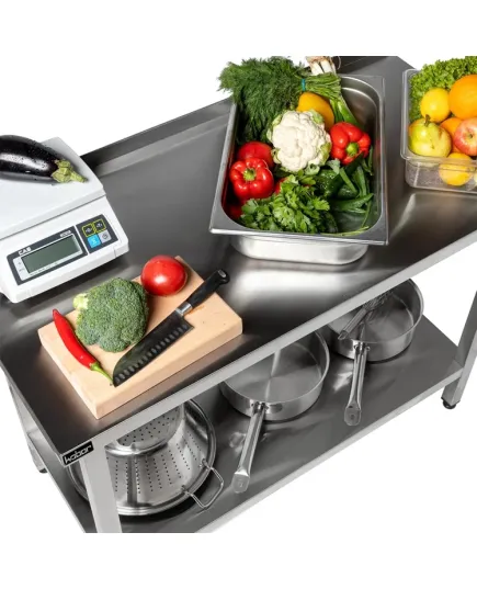 Стол разделочный с бортом Кобор СПБ-180/60, изображение 4