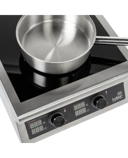 Плита индукционная на открытой подставке 2 конфорки Кобор I9-2S, изображение 4