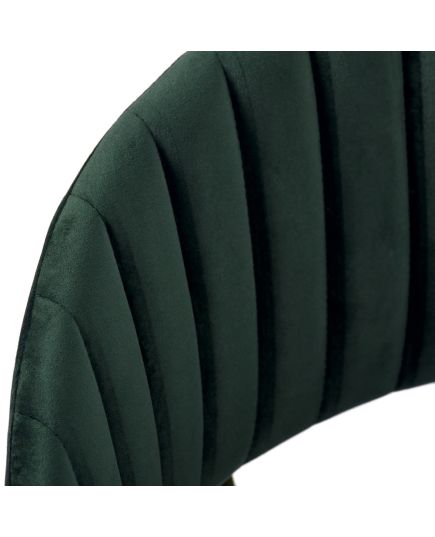 Комплект из 2-х стульев Turin зеленый, золотые ножки, изображение 6