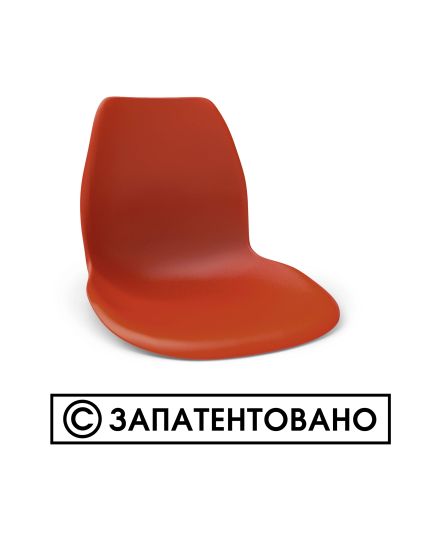 Стул SHT-ST29/S130 HD TM Sheffilton 194018 545x555x810 мм Пластик/металл Красный/чёрный муар, изображение 4