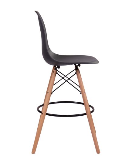 Стул Eames барный, темно-серый, изображение 3