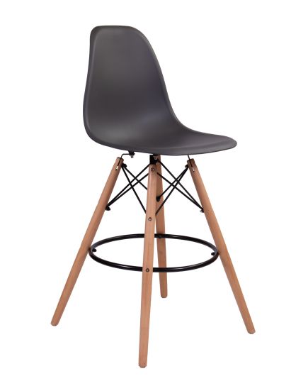 Стул Eames барный, темно-серый