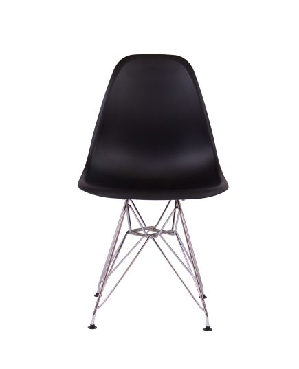 Стул Eames черный, опора металл, изображение 2