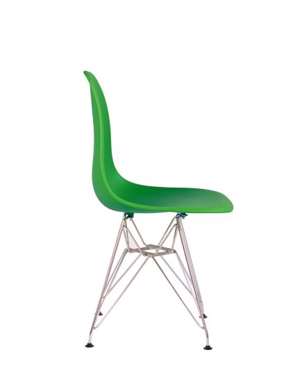 Стул Eames зеленый, опора металл, изображение 3