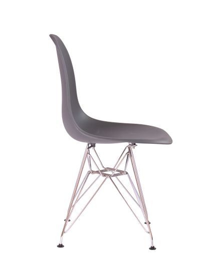 Стул Eames темно-серый, опора металл, изображение 3