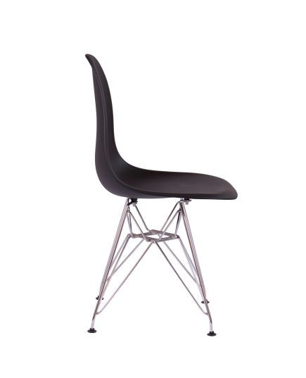 Стул Eames черный, опора металл, изображение 3