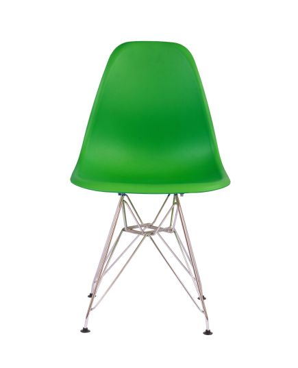 Стул Eames зеленый, опора металл, изображение 2