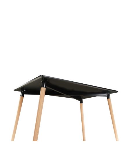 Стол EAMES 2 черный 120*80 см, изображение 4