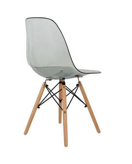 Стул Eames прозрачный серый, изображение 4