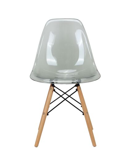 Стул Eames прозрачный серый, изображение 2