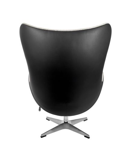 Кресло EGG STYLE CHAIR черный, экокожа, изображение 4