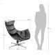 Кресло LOBSTER CHAIR серый искусственная замша, серый, изображение 10