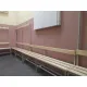 Лавка деревянная для раздевалки CГ-1В-1500, изображение 4