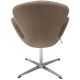 Кресло SWAN STYLE CHAIR, бежевый, искусственная замша, изображение 5