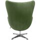 Кресло EGG STYLE CHAIR зеленый, искусственная замша, изображение 6