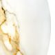 Стол Aura D110, керамогранит Calacatte gold мрамор, чёрный, изображение 5