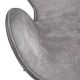 Кресло SWAN STYLE CHAIR серый, искусственная замша, изображение 7