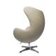 Кресло EGG STYLE CHAIR латте, изображение 4