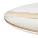 Стол Aura D110, керамогранит Calacatte gold мрамор, чёрный, изображение 3