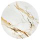 Стол Aura D110, керамогранит Calacatte gold мрамор, чёрный, изображение 7