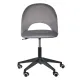 Стул Leo вращающийся на колесиках темно-серый, изображение 2