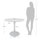 Стол Tulip диам.100см, белый, изображение 9