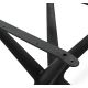 Пластиковый стол SHT-TU30/TT30 83/83 белый/черный (183584), изображение 8