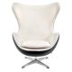 Кресло EGG STYLE CHAIR черный, экокожа, изображение 2